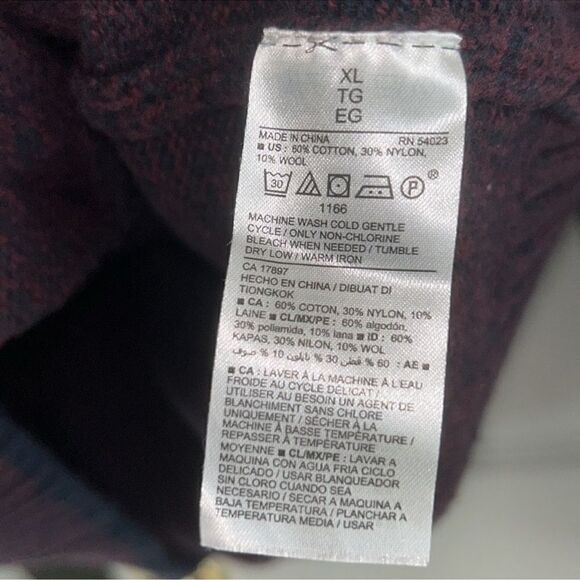 Old Navy Men's Wool Blend Cardigan/Jacket(Size XL) - Picture 6 of 6